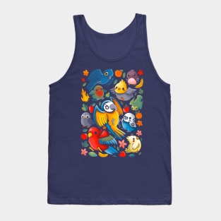 parrots Tank Top